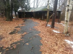 Another view of southern guest house.  Probably where Eleanor Roosevelt stayed.