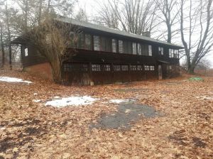 Southern guest house, also log structure. 4 bedrooms, 2 baths