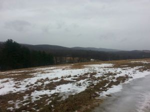 Looking west toward the Berkshires.